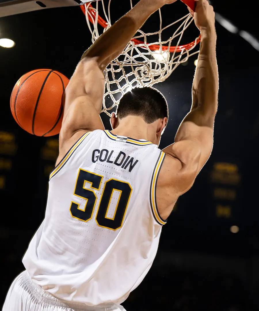 Dunking Basketball