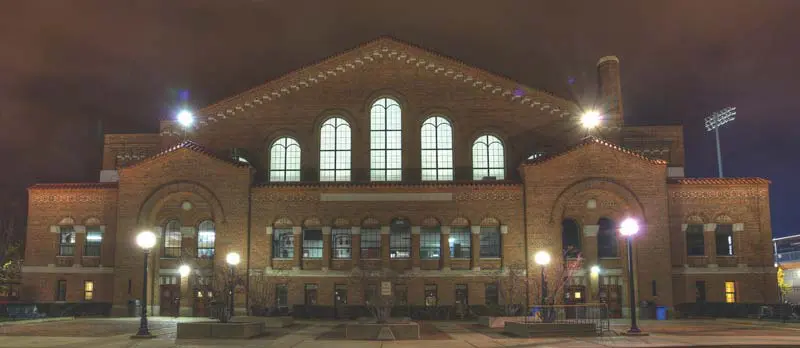 ice hockey arena