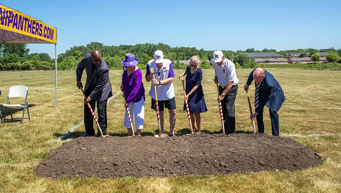 Ground breaking ceremony