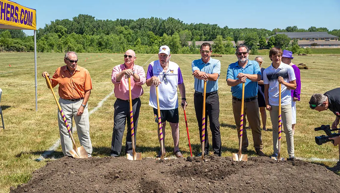 Ground breaking ceremony