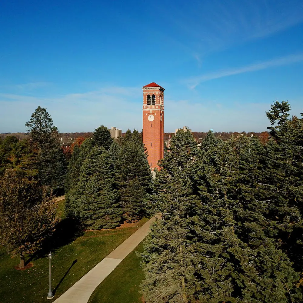 a Tower on campus